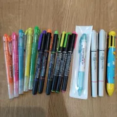 蛍光ペン など　15本セット