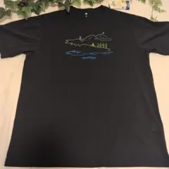 未使用 mont-bell ウイックロンTシャツ ネイビー XLサイズ