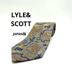 ライルアンドスコット LYLE&SCOTT ネクタイ 日本製 シルク 62189のサムネイル