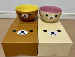 ⑮ LAWSON リラックマ コリラックマ 食器4点