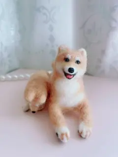 羊毛フェルト 秋田犬 フレーム - メルカリ