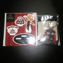 ツイステ エース・トラッポラ ユニオンバースデー アクリルスタンド キーホルダー