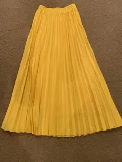 ロングスカート　プリーツスカート