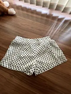 ZARAドットショートパンツ