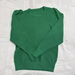 ELFRANK 長袖グリーンニットのサムネイル