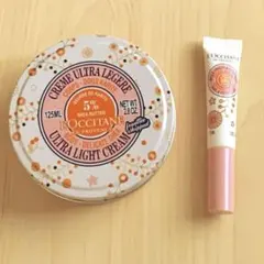 ロクシタン限定品すみれリッチシアホイップボディクリーム ネイルオイルセット