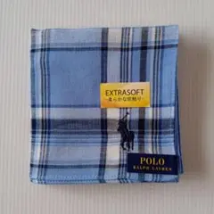 【未使用・シール付】POLO RALPH LAUREN ハンカチ 柔らかな肌触り
