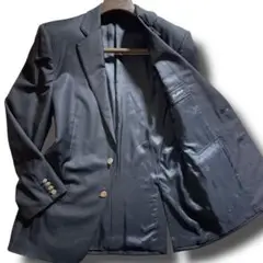 ✨️極美品✨️dunhill ダンヒル テーラードジャケット ブラック 紺ブレ