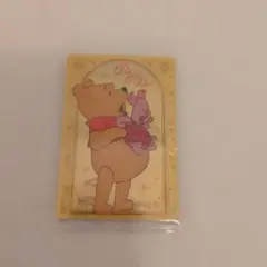 ディズニーウエハース　くまのプーさん カード　新品未使用未開封　ピグレット