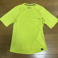 パタゴニア キャプリーン シルクウェイト・Tシャツ S ネオンイエロー