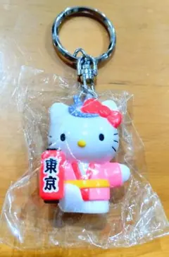 御当地キティ ハローキティ 東京限定 キーホルダー 提灯