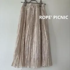 美品ROPE' PICNIC 花柄プリーツスカート 38のサムネイル