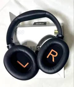 ハイブリッドノイズキャンセリングヘッドホン ブラック