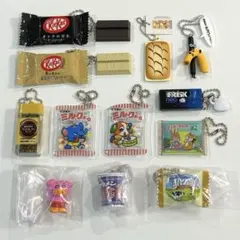 ガチャガチャ　お菓子系　食品系　12点セット　ガチャ詰めポーチ