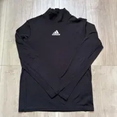 adidas CLIMAWARM ブラック長袖カットソー