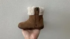 UGG　ブラウンファー付き冬用ブーツ