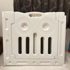 折りたたみベビーサークル ベビーアイランドDX ホワイト×グレー