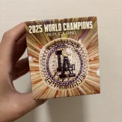 ドジャースMLBワールドチャンピオンリングレプリカ2025フリーマン 来場