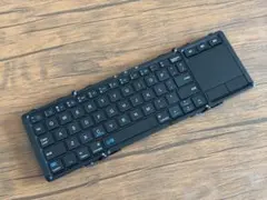 サンワダイレクト 　タッチパッド付きワイヤレス折り畳み式キーボード