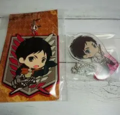 進撃の巨人展 エレン ラバスト アクキー セット