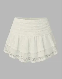 完売品　新品未使用　SHEIN ミニスカート　フレア　アプリコット