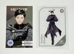 にじさんじ 8周年 社築 ランダムメタルカード OS特典 クリアカード２点セット