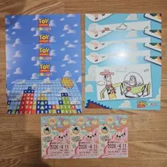 トイ・ストーリー ポストカード　リゾートライン　フリーきっぷ　リゾラ　ヴァネロペ