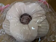 ほんやら堂 フラワーお昼寝クッション ピンクのサムネイル