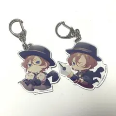 中原中也 きゃらとりあ デカアクリルキーホルダー 文豪ストレイドッグス きゃらとりあ デカアクリルキーホルダー 中原中