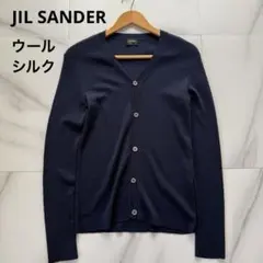 JIL SANDER ジルサンダー 比翼カーディガン ネイビー S【新品】 JIL SANDER ジルサンダー 比翼カーディガン ネイビー S【新品】 - メルカリ