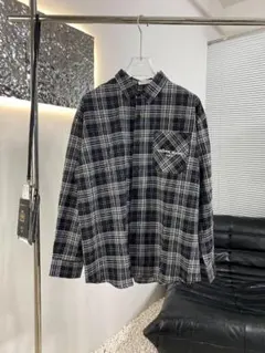 Maison Margielaりチェックシャツ長袖シャ M