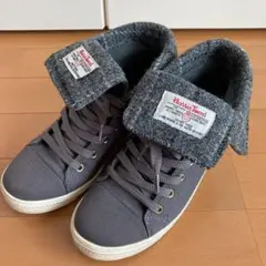 【ハリスツイード】美品　スニーカー　ブーツSサイズ