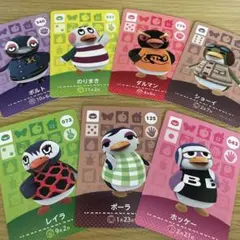 amiiboカード　ペンギン　あつまれどうぶつの森