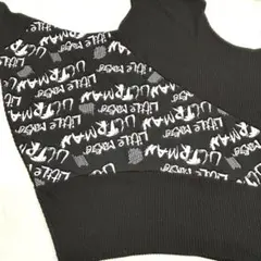 ✨TOUHOU KAJINタートルネックニット M〜L ブラック デザインニット