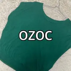 OZOC 半袖 ニット グリーンのサムネイル