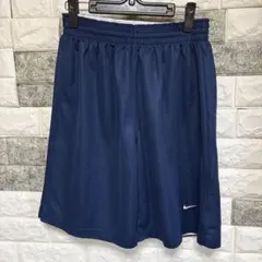 美品【NIKE】ナイキリバーシブルハーフパンツショートパンツSネイビー白スポーツのサムネイル