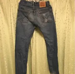 リーバイス505ダメージデニム