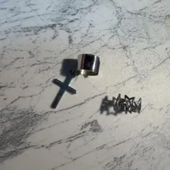 イヤカフ　イヤーカフ　十字架　星型　２個セット