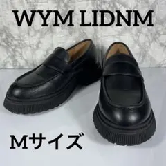 WYM LIDNM ウィム リドム タンクソール 厚底 ローファー 黒 Mサイズのサムネイル