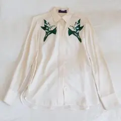 希少　ステラマッカトニー　長袖シルクブラウス　40 希少 ステラマッカトニー 長袖シルクブラウス 40 楽天市場