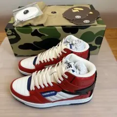 A BATHING APE BAPE STA 88 RED未使用27.5cm