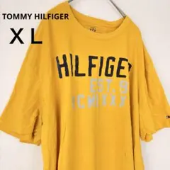TOMMY HILFIGER イエロー Tシャツ XL