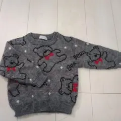 Roadmax クマ柄 ニットセーター 100cm