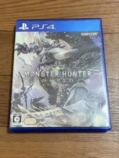 PS4 モンスターハンターワールド モンハン　中古　美品
