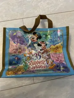 【美品】ディズニー35周年 ショッパー 小サイズ ハピエストセレブレーション