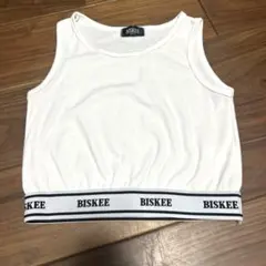 BISKEE ロゴ入り タンクトップ