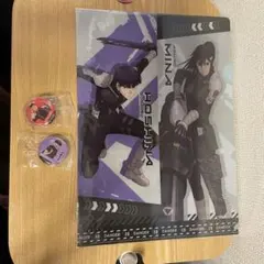 保科宗四郎 亜白ミナ くら寿司クリアファイル エポキシマグネットセット