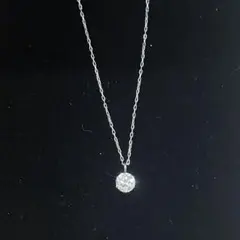 プラチナ　ダイヤモンド　ネックレス
