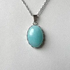 エメラルド翡翠✴️天然石ネックレス③