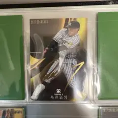 オリックスバファローズ 阪神タイガース 糸井嘉男 直筆サインカード
